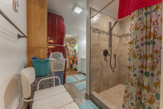 93777 Green Acres Ln, Coos Bay, OR 97420 - bathroom featuring a tile shower
