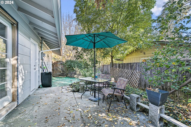 view of patio / terrace