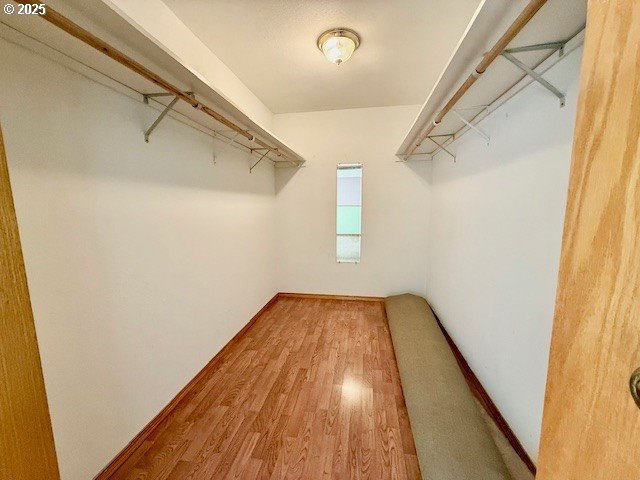 94504 Smokey Ln, Coquille, OR 97423 - walk in closet featuring wood finished floors