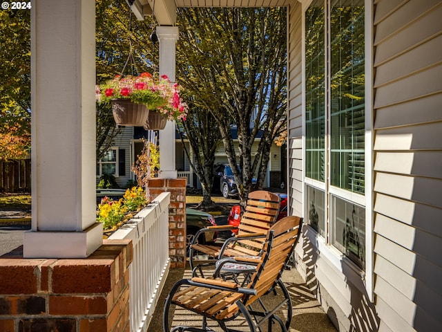 15337 SE Olds Dr, Clackamas, OR 97015 - view of covered porch
