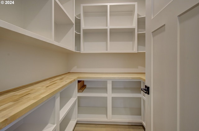 view of pantry