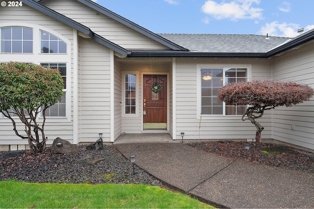 view of entrance to property