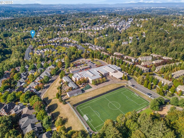 surrounding community featuring a lawn