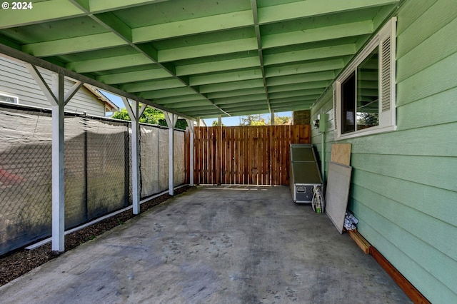 view of patio