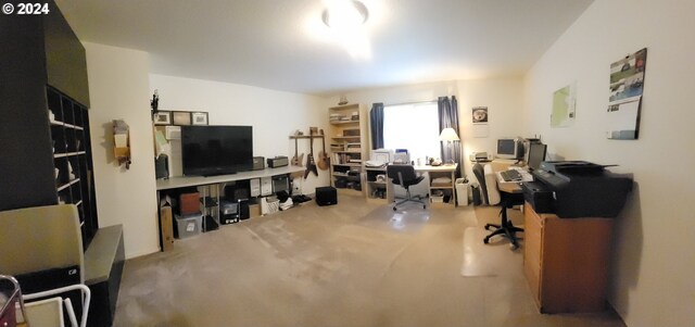 carpeted bedroom featuring ceiling fan and a closet