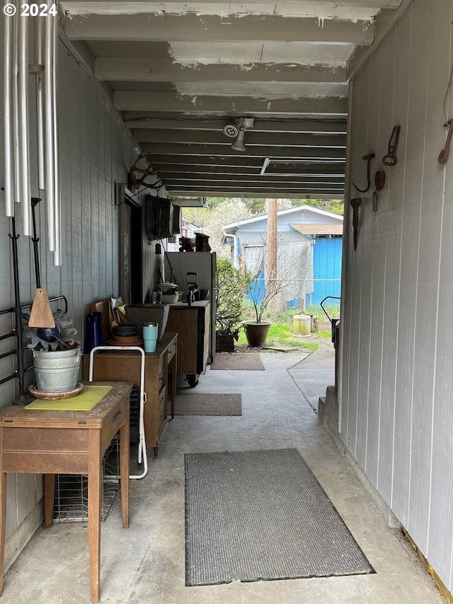 46791 Winfrey Rd, Westfir, OR 97492 - view of garage