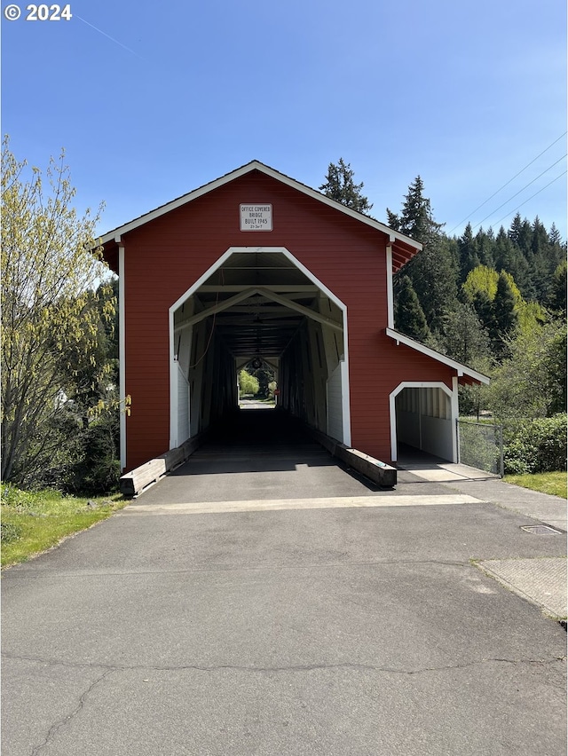 46791 Winfrey Rd, Westfir, OR 97492 - view of detached garage