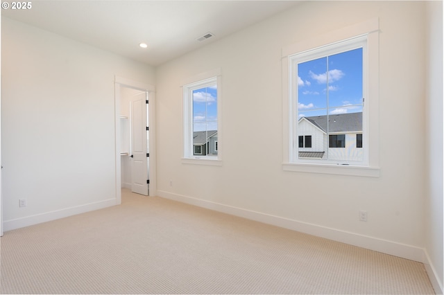 15044 SW 164th Ave Unit L17, Tigard, OR 97224 - empty room featuring carpet floors and recessed lighting