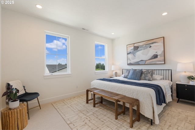 15044 SW 164th Ave Unit L17, Tigard, OR 97224 - bedroom featuring light carpet and recessed lighting