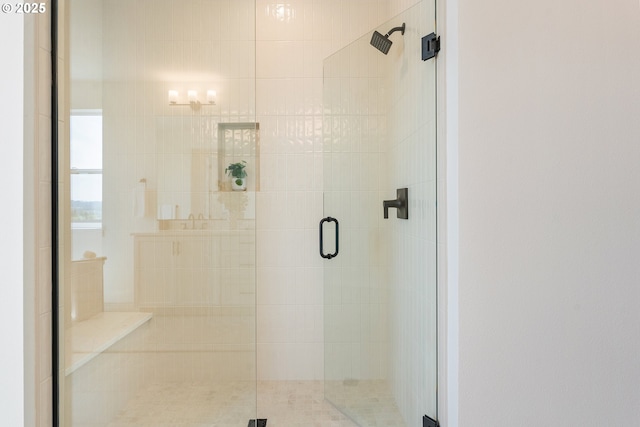 15044 SW 164th Ave Unit L17, Tigard, OR 97224 - full bathroom featuring a stall shower