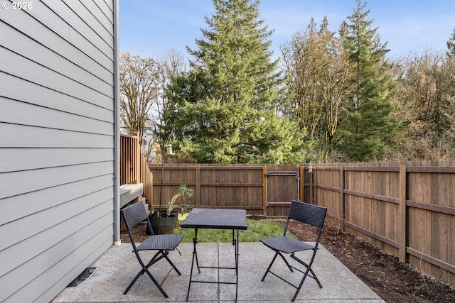 view of patio / terrace