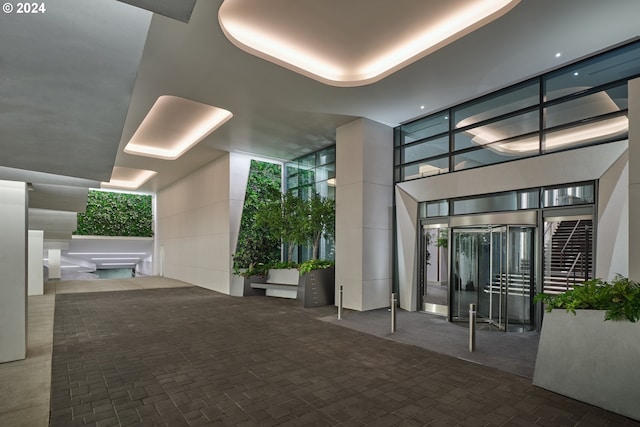 lobby featuring stairway