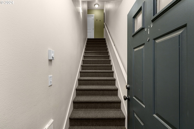8844 NE Brentford Way, Hillsboro, OR 97006 - stairway with carpet flooring
