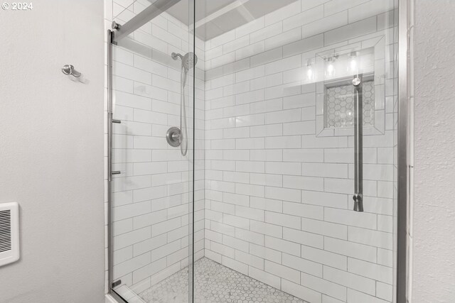 bathroom with walk in shower