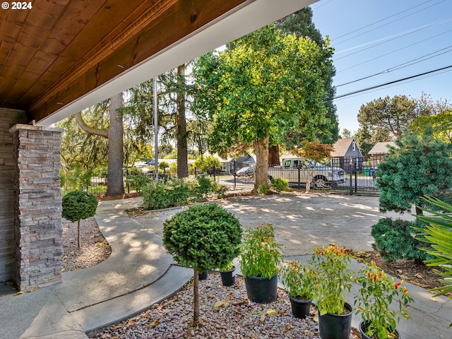 view of patio