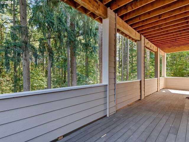 14252 SW 128th Pl, Portland, OR 97224 - view of wooden terrace