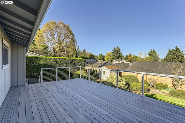 14940 SW 103rd Ave, Portland, OR 97224 - view of wooden terrace