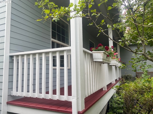 view of side of home