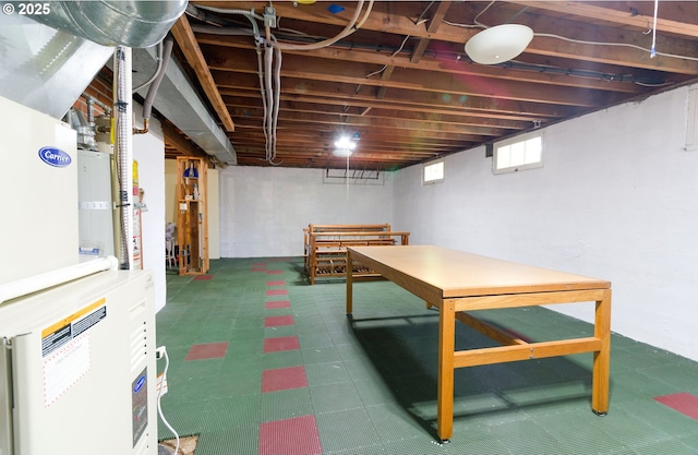 6312 SW Lesser Way, Portland, OR 97219 - below grade area with tile patterned floors