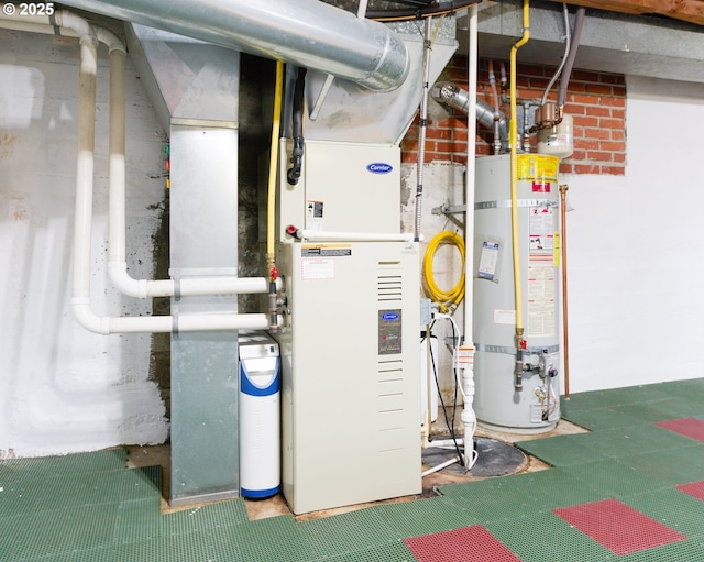 6312 SW Lesser Way, Portland, OR 97219 - utility room with secured water heater