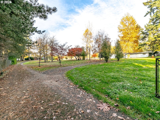 view of street with driveway