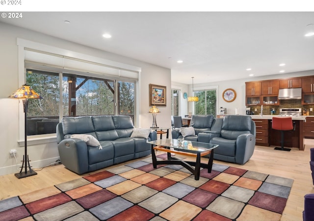 view of living room