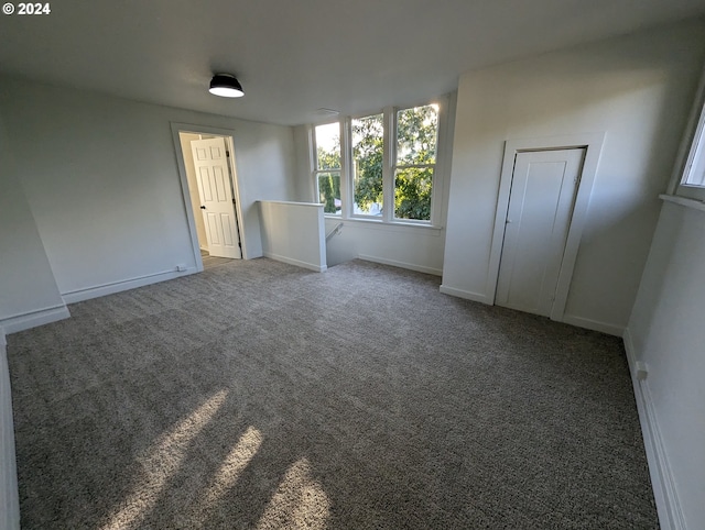 unfurnished bedroom featuring carpet floors