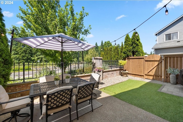 view of patio / terrace