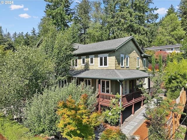 view of front of house