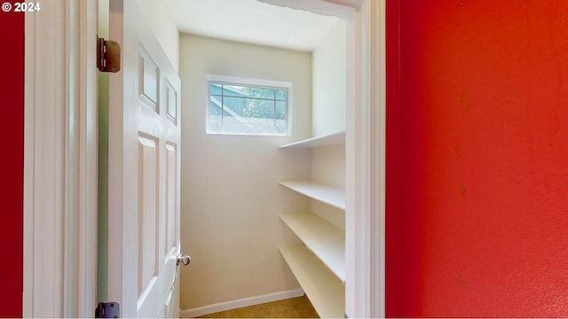 view of pantry