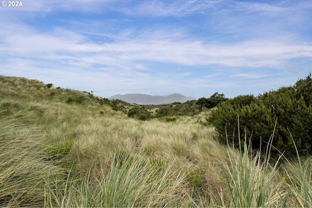 view of mountain feature