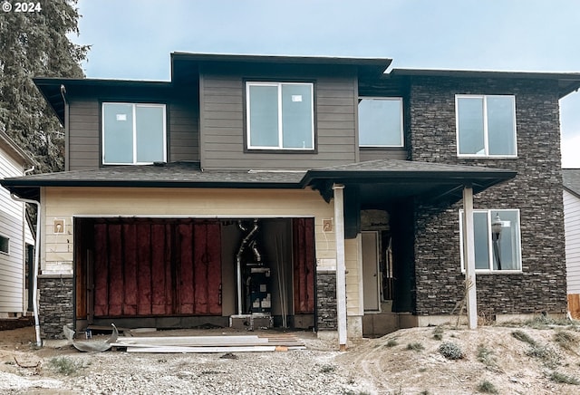 view of front facade with covered porch