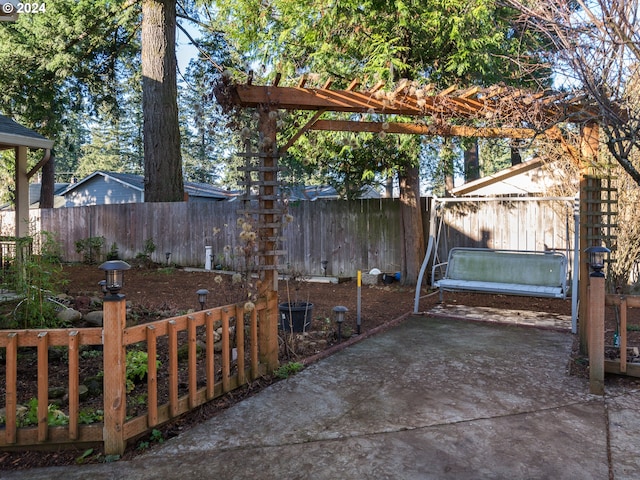 view of patio