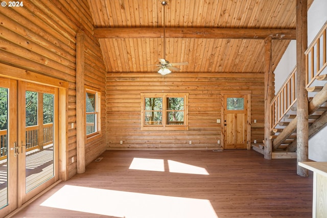 23835 Greasy Creek Rd, Philomath, OR 97370 - unfurnished sunroom with french doors