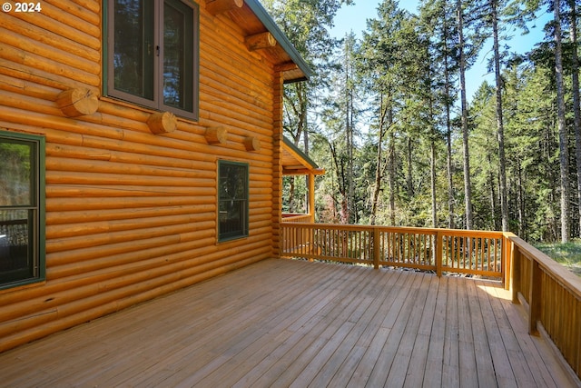 23835 Greasy Creek Rd, Philomath, OR 97370 - view of wooden deck