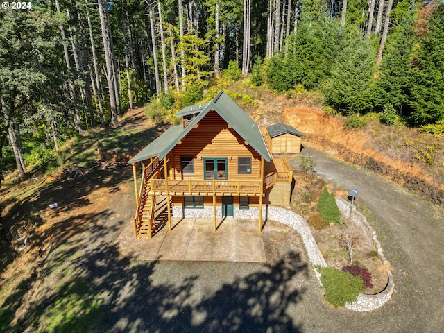 23835 Greasy Creek Rd, Philomath, OR 97370 - view of subject property with a forest