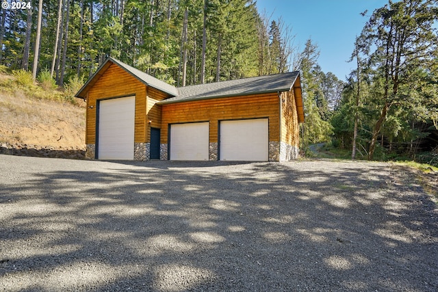 23835 Greasy Creek Rd, Philomath, OR 97370 - view of detached garage