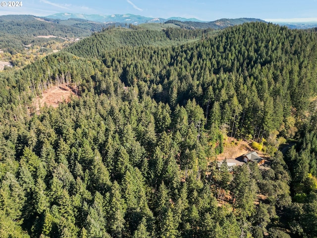 23835 Greasy Creek Rd, Philomath, OR 97370 - aerial view of a forest and mountains