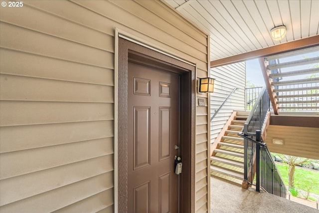 view of property entrance