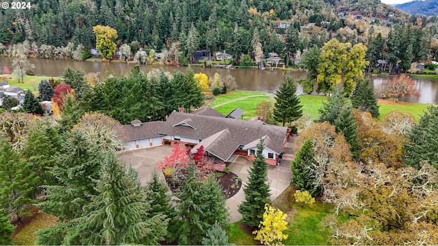 1081 Umpqua College Rd, Roseburg, OR 97470 - view from above of property with a large body of water