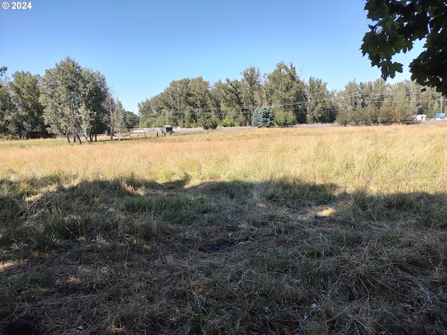 view of nature featuring a rural view