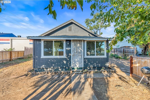 view of bungalow-style house