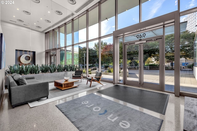 view of building lobby