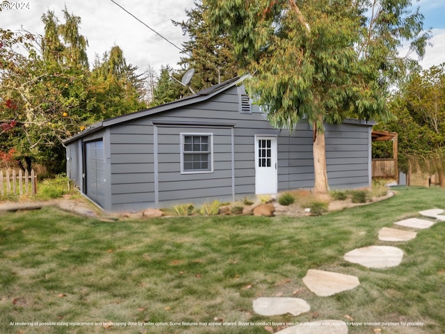 94213 Kerber Dr, Langlois, OR 97450 - view of outdoor structure