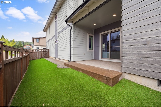 exterior space featuring a patio