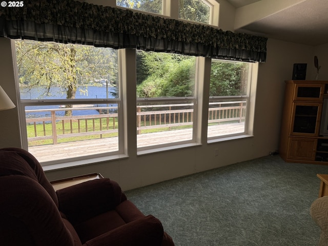 2647 S Tenmile, Lakeside, OR 97449 - sitting room with carpet flooring