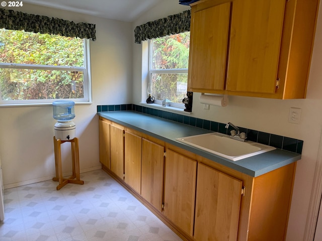 kitchen with sink