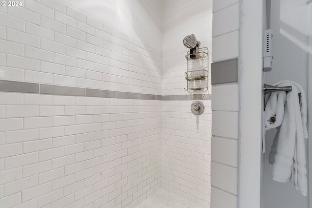 room details featuring a stall shower