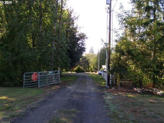 view of road