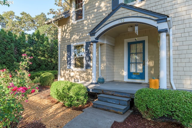 view of entrance to property